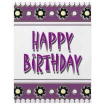 Happy Birthday flyers by JustParties Happy Birthday flyers