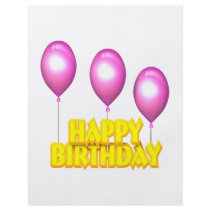 Happy Birthday Custom Flyer