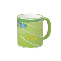 Happy Birthday Football Mug