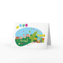 Happy Birthday (Four Years) cards by adellaandmella Happy Birthday (Four Years) cards