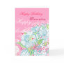 Happy Birthday Fresh Flowers Greeting Cards