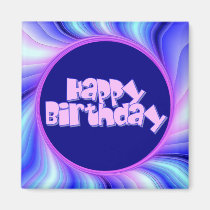 Happy Birthday magnets