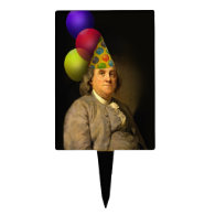 Happy Birthday  From Ben Franklin Cake Toppers