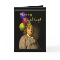 Happy Birthday  From Ben Franklin Card