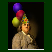 Happy Birthday  From Ben Franklin postcards
