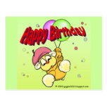 Happy Birthday from giggleCubby Post Cards