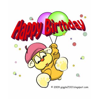 Happy Birthday from giggleCubby shirt