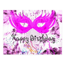 Happy Birthday Fun Post Cards