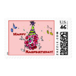 Happy Birthday Funny Cartoon Berry Custom Stamps