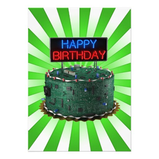 Happy Birthday, Geek Invite