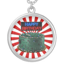 Happy Birthday, Geek Custom Necklace