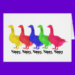 Happy Birthday Geese Happy Birthday cards