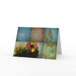 HAPPY BIRTHDAY -  GENERAL - COUNTRY FLOWERS CARDS