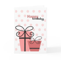Happy Birthday Girl Card