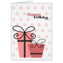 Happy Birthday Girl Card