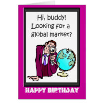 Happy Birthday, Global market Cards