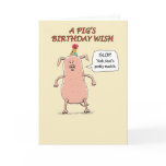 Happy Birthday - Go Hog Wild Card