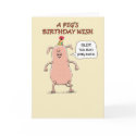 Happy Birthday - Go Hog Wild cards by chuckink Happy Birthday - Go Hog Wild cards