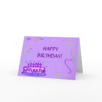HAPPY BIRTHDAY! Greeting Card
