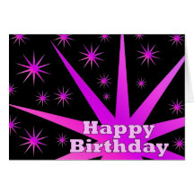 Happy Birthday Greeting Card