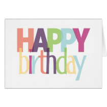 Happy Birthday cards