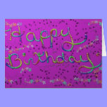Happy Birthday Greeting Card cards