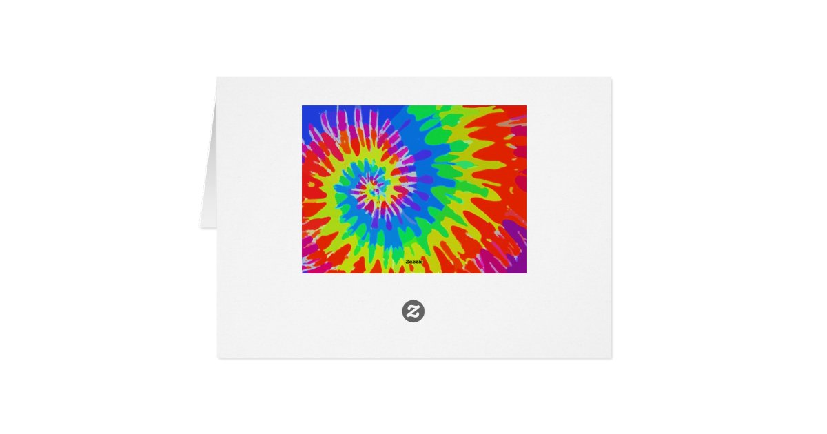 happy birthday groovy tie dye card zazzle tie dye happy birthday