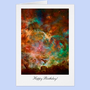 Happy Birthday, Happy Returns, Carina Nebula Stars Cards