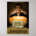 "Happy Birthday Harris Malden" Poster posters