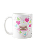 Happy Birthday Heart Mug