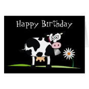 Happy Birthday_Here is some MOO-LAH Greeting Card