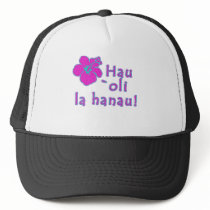 Happy Birthday In Hawaiian Trucker Hats