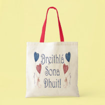 Happy Birthday! in Irish Gaelic bags