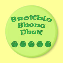 Happy Birthday In Irish magnets