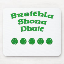 Happy Birthday In Irish mousepads by BirthdayFun Happy Birthday In Irish mousepads