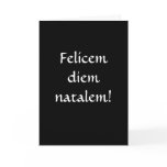 Happy Birthday...in Latin! Greeting Cards