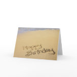 Happy Birthday in the Sand Cards