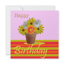Happy Birthday invitations