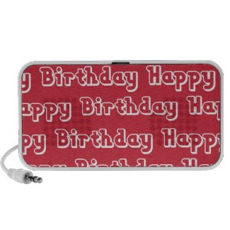 Happy Birthday ipad iPhone Speaker doodle
