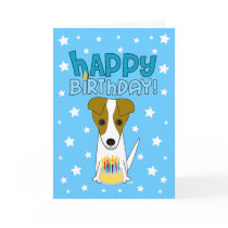 Happy Birthday Jack Russell Terrier cards