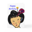 Happy Birthday Japanese girl cards by Annaart Happy Birthday Japanese girl cards
