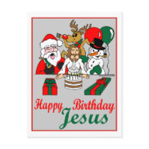 Happy Birthday Jesus postcards