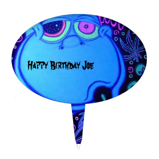 Happy Birthday Joe Cake Pick Zazzle