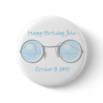 Happy Birthday John buttons