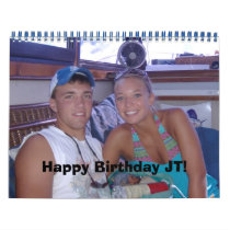 Happy Birthday JT! Wall Calendars
