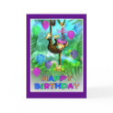 Happy Birthday Jungle style 002 cards by murals2go Happy Birthday Jungle style 002 cards