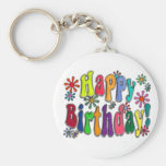 Happy Birthday Key Chain