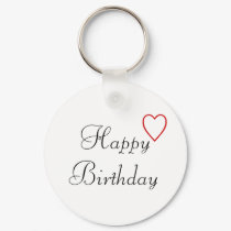 Happy Birthday Keychain by soulkreationz Happy Birthday Keychain