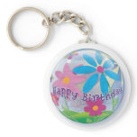 Happy Birthday keychain
