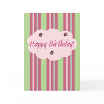 Happy Birthday Ladybugs cards by Springdoodle Happy Birthday Ladybugs cards